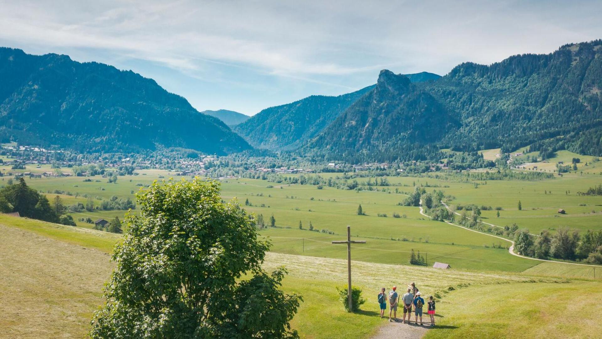 Ferienwohnungen Alpenflair - barrierefrei urlauben Oberammergau Exterior foto